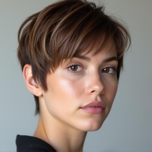 Coupe femme moderne et tendance