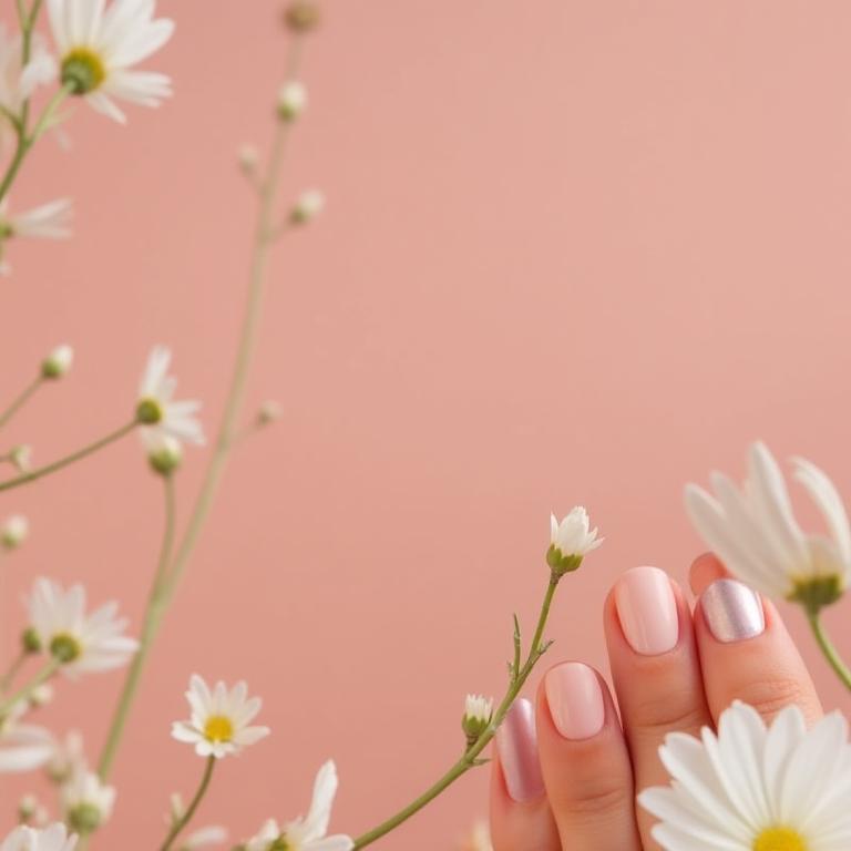 Manucure premium avec ongles parfaitement soignés et vernis longue durée